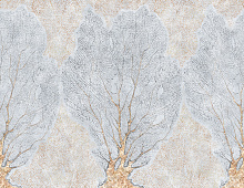 Золотые фотообои Factura Ar-Deco FORESTA 4